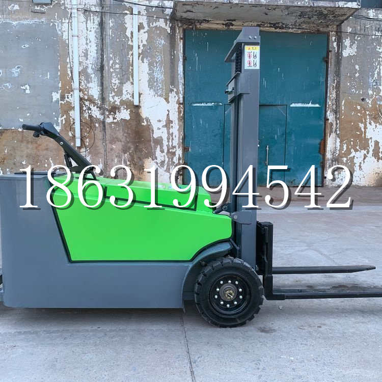 商洛市小型电动叉车1吨2吨步行站驾式电瓶堆高充电装卸车液压升降车铲车